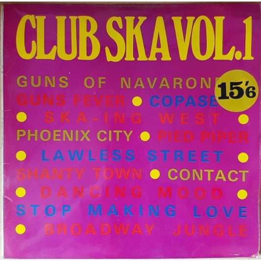 Club Ska Vol.1 from Trojan Records (TTL48)