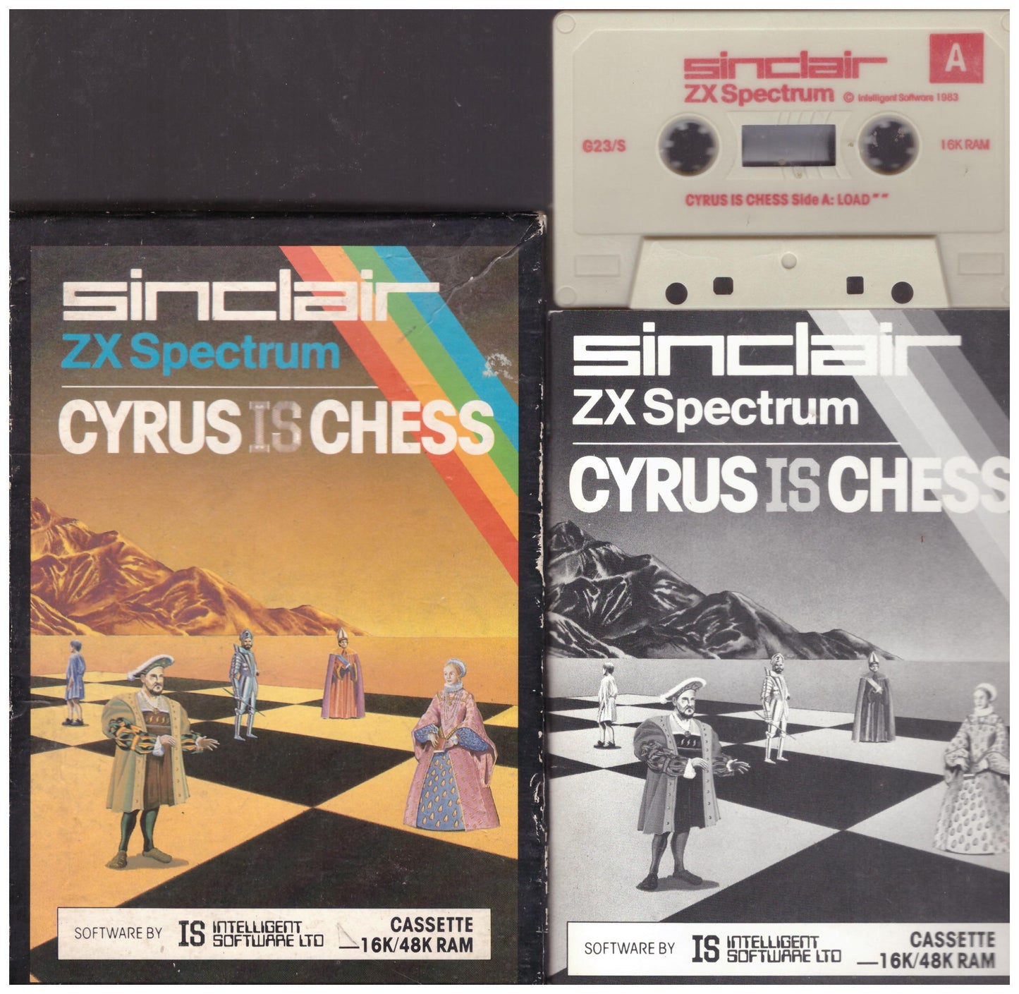 Cyrus IS Chess for ZX Spectrum from Sinclair (G23/S)