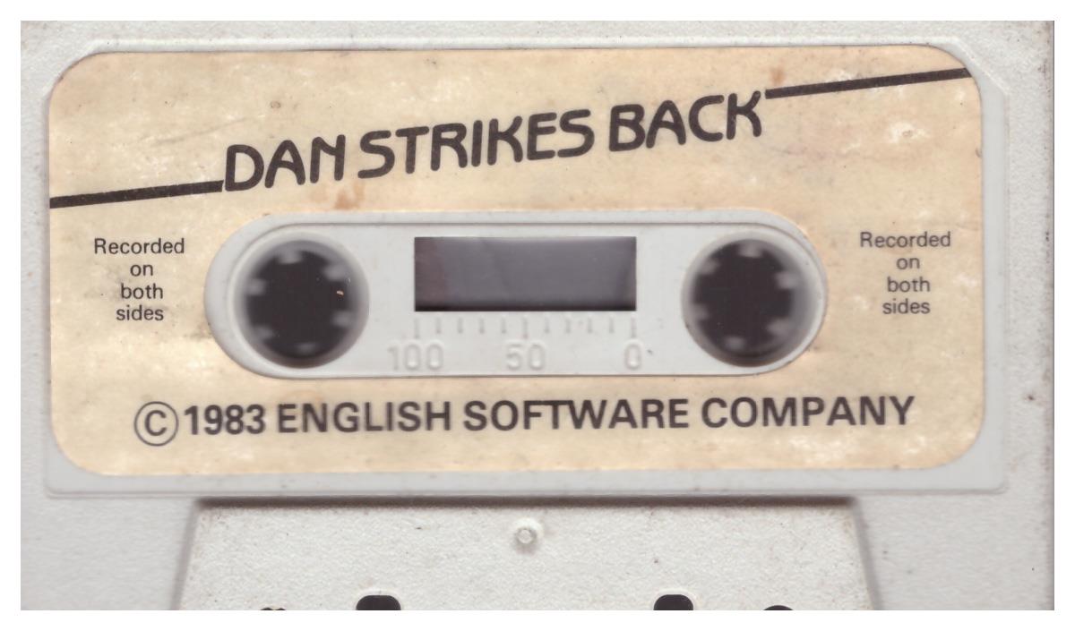 Dan Strikes Back for Atari 8-Bit Computers from English Software