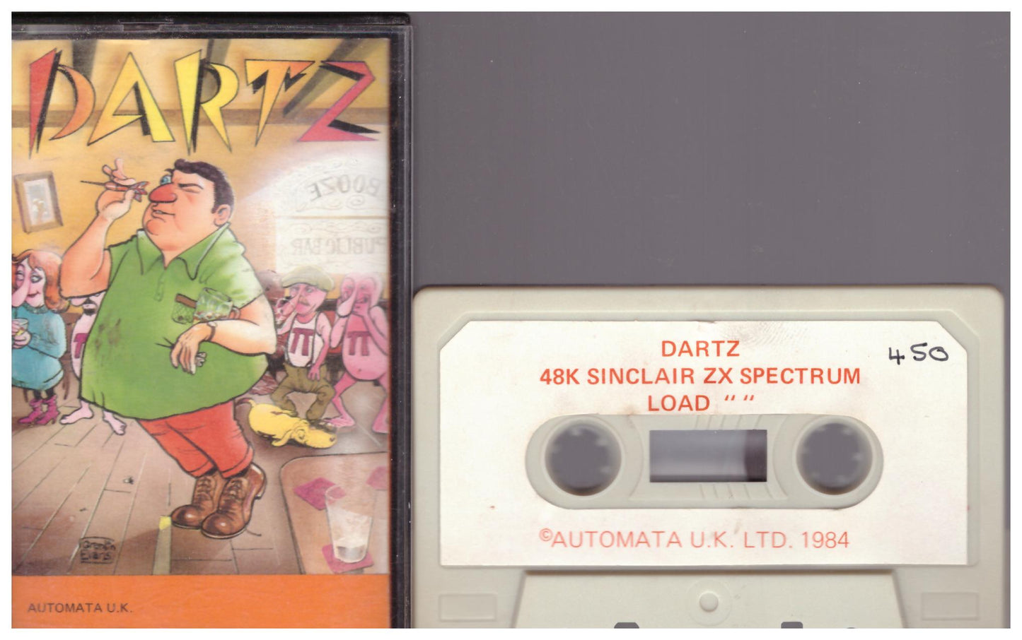 Dartz for ZX Spectrum from Automata