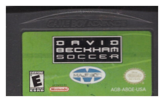 David Beckham Soccer Cartridge Only for Nintendo Gameboy Advance/GBA from Majesco (AGB-A8QE-USA)