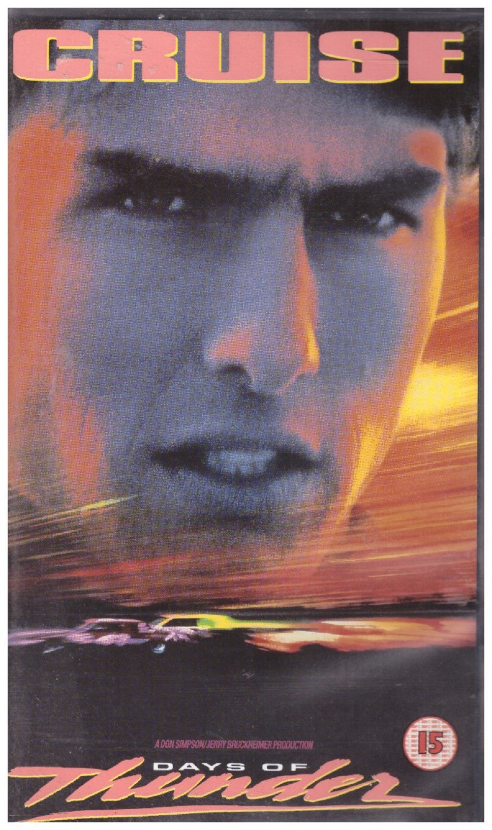 Days Of Thunder VHS from Paramount (BRP 0102)