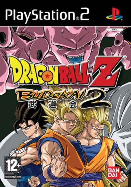 Dragon Ball Z Budokai 2 PAL for Sony Playstation 2/PS2 from Bandai (SLES 51839)