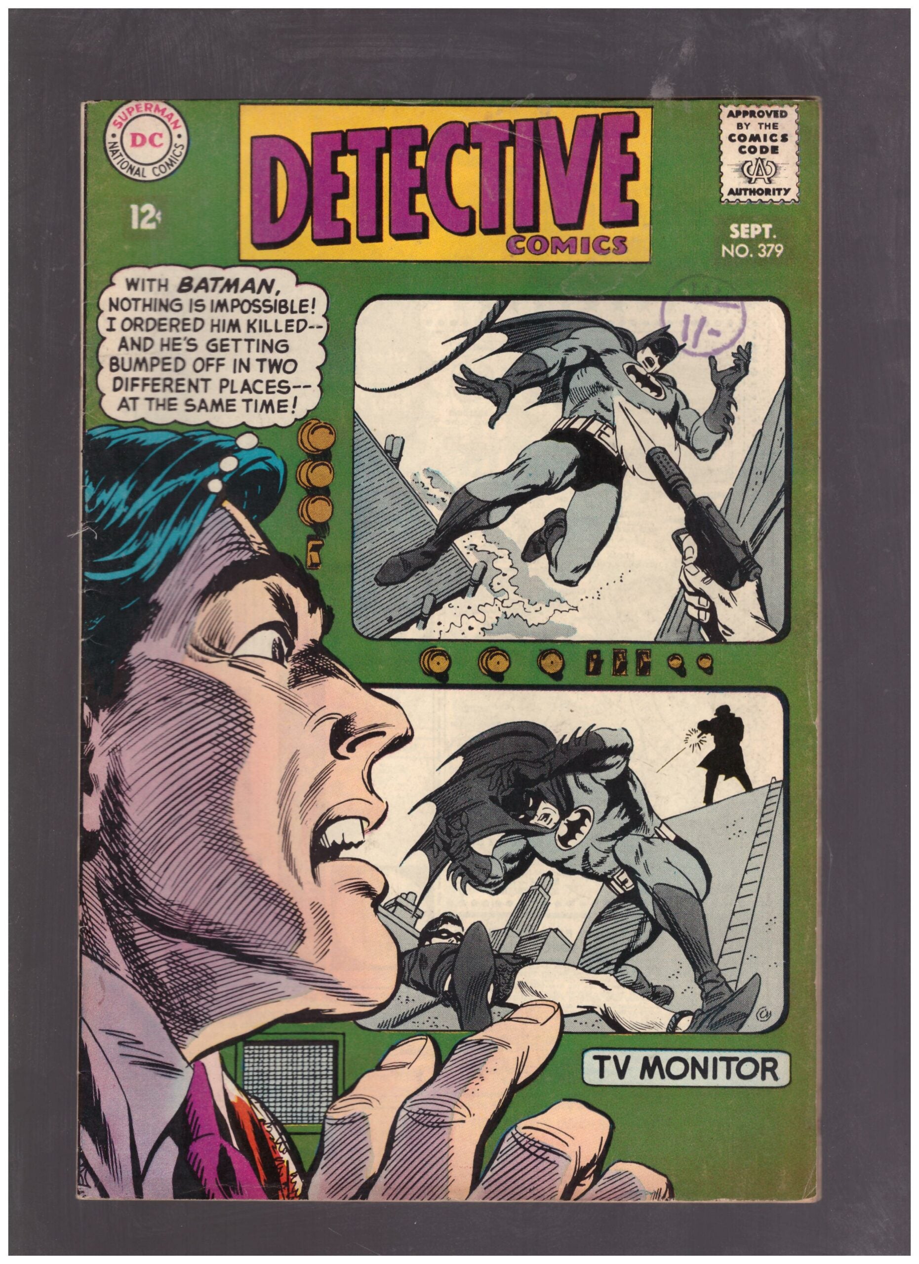 Detective Comics #379 Sep 1968 from DC Comics