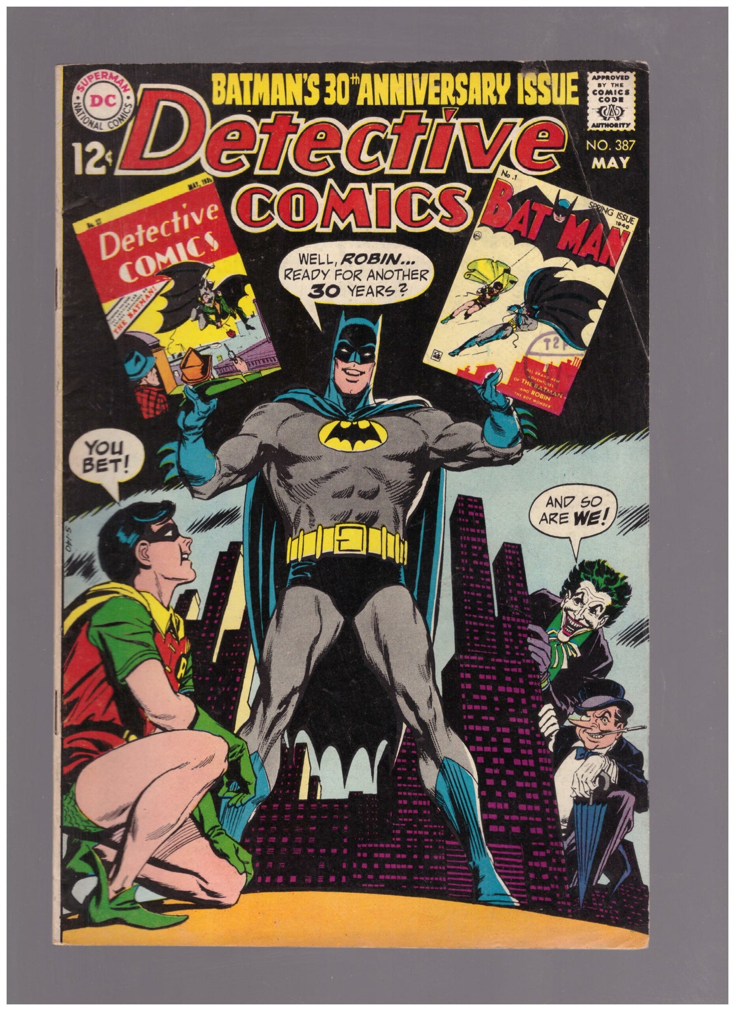 Detective Comics #387 May 1969 from DC Comics