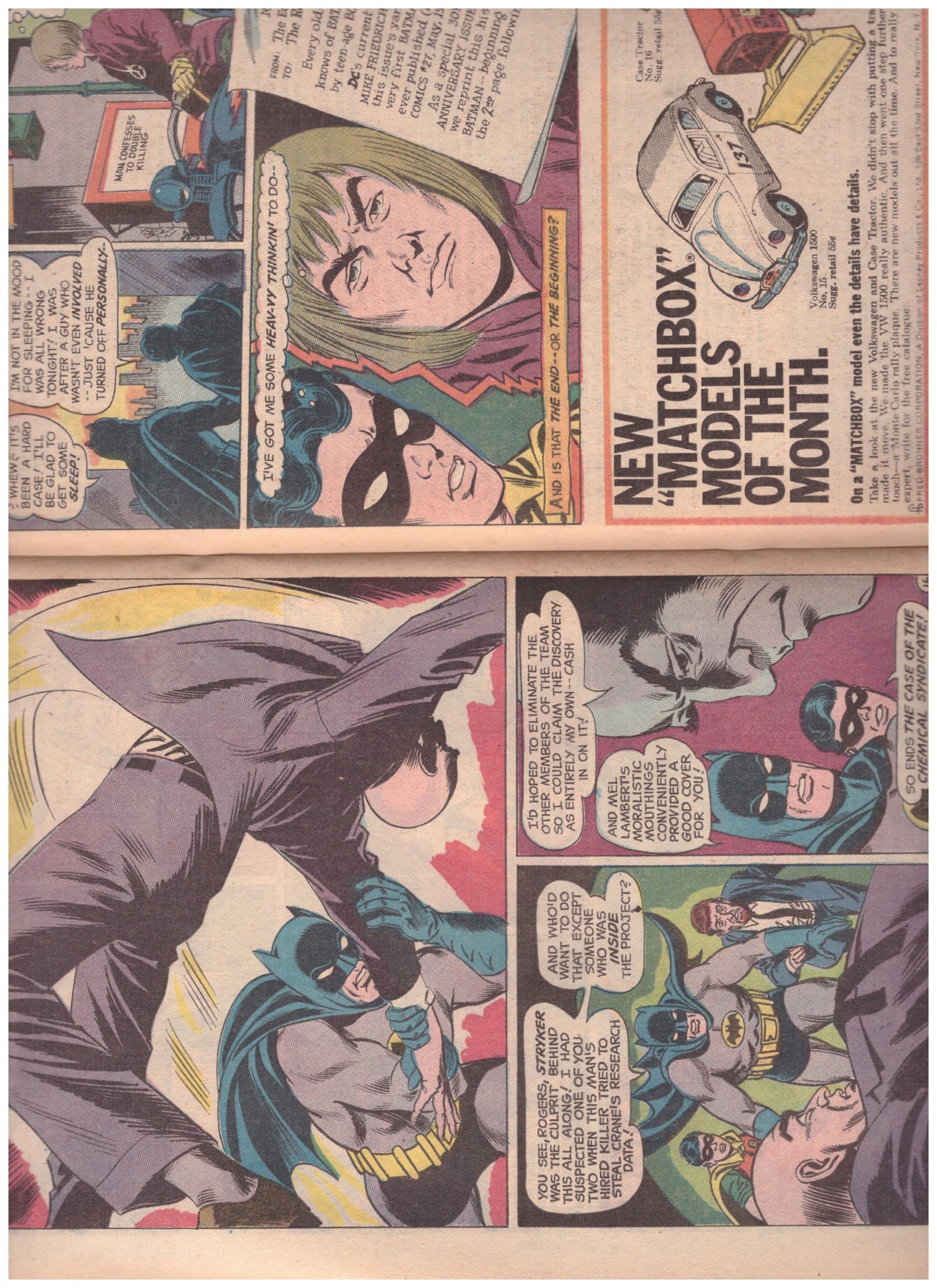 Detective Comics #387 May 1969 from DC Comics