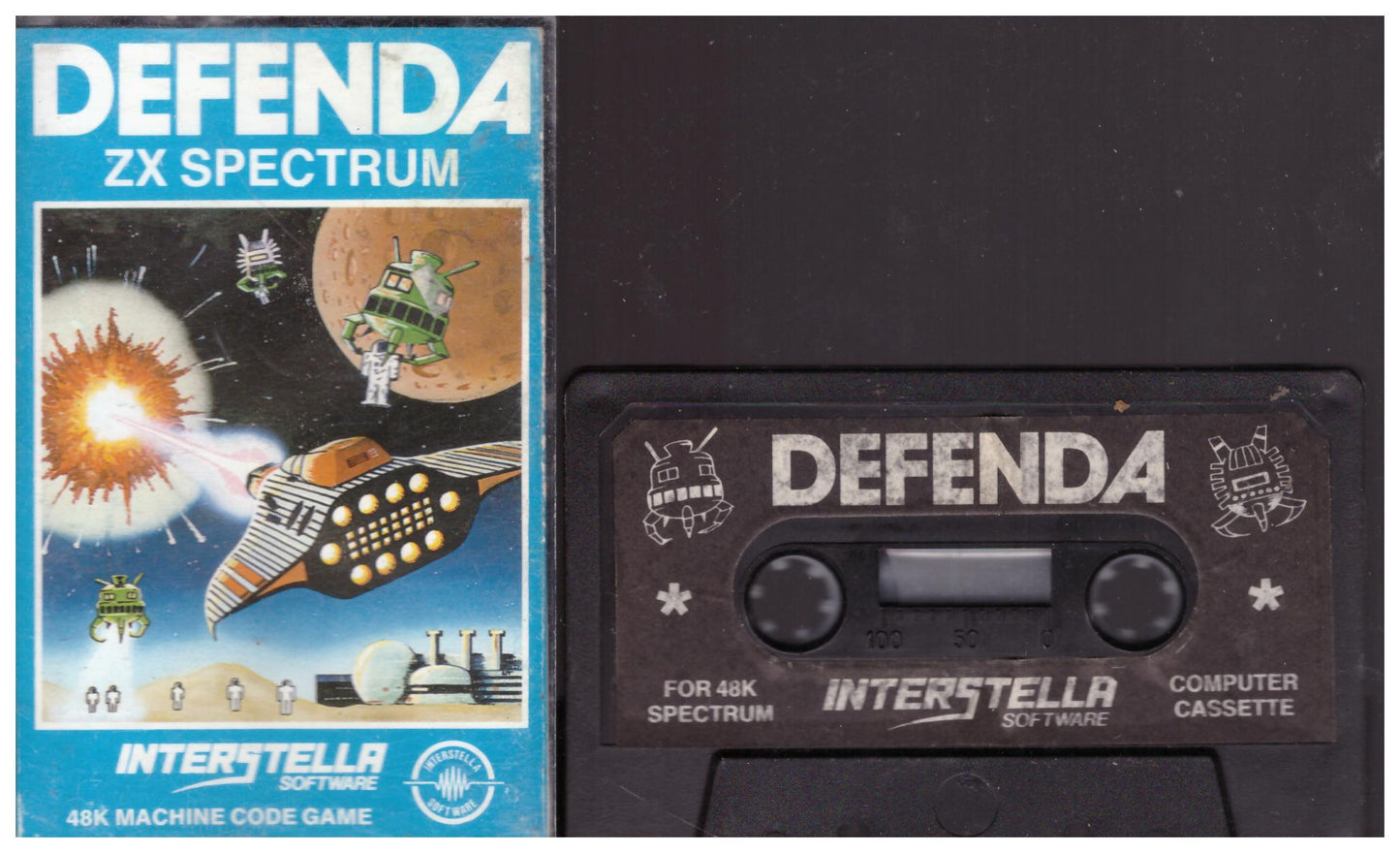 Defenda for ZX Spectrum from Interstella Software