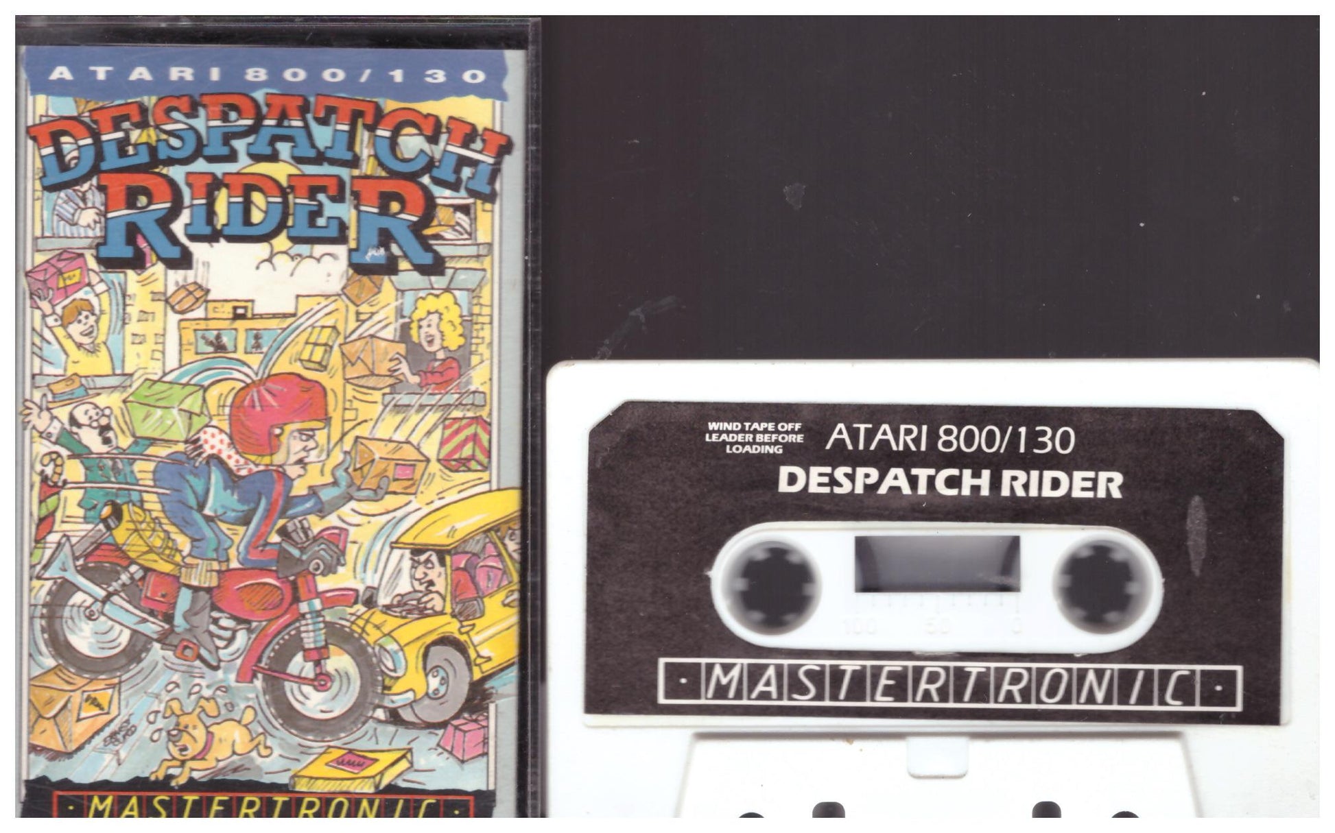 Despatch Rider for Atari 8-Bit Computers from Mastertronic (IT 0153)