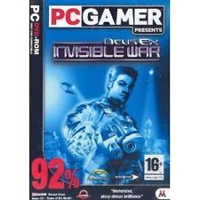 Deus Ex: Invisible War for PC from Eidos/Mastertronic on DVD