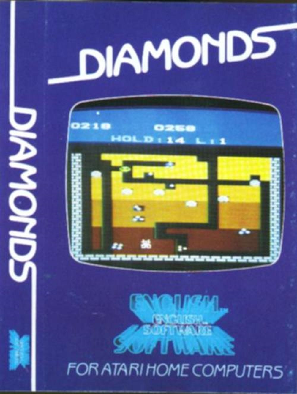 Diamonds for Atari 8-Bit Computers from English Software