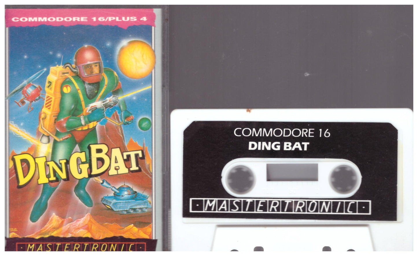 Dingbat for Commodore 16/Plus 4 from Mastertronic (IC 2250)