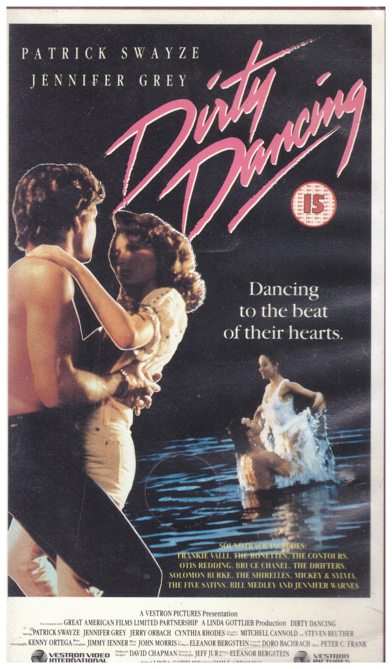 Dirty Dancing VHS from Vestron Video International (VA 15223)