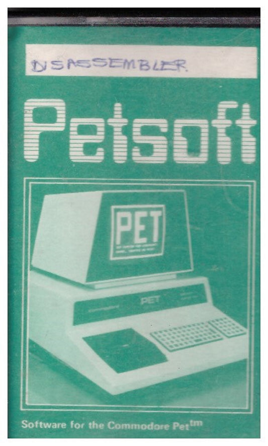 Disassembler for Commodore PET from Petsoft