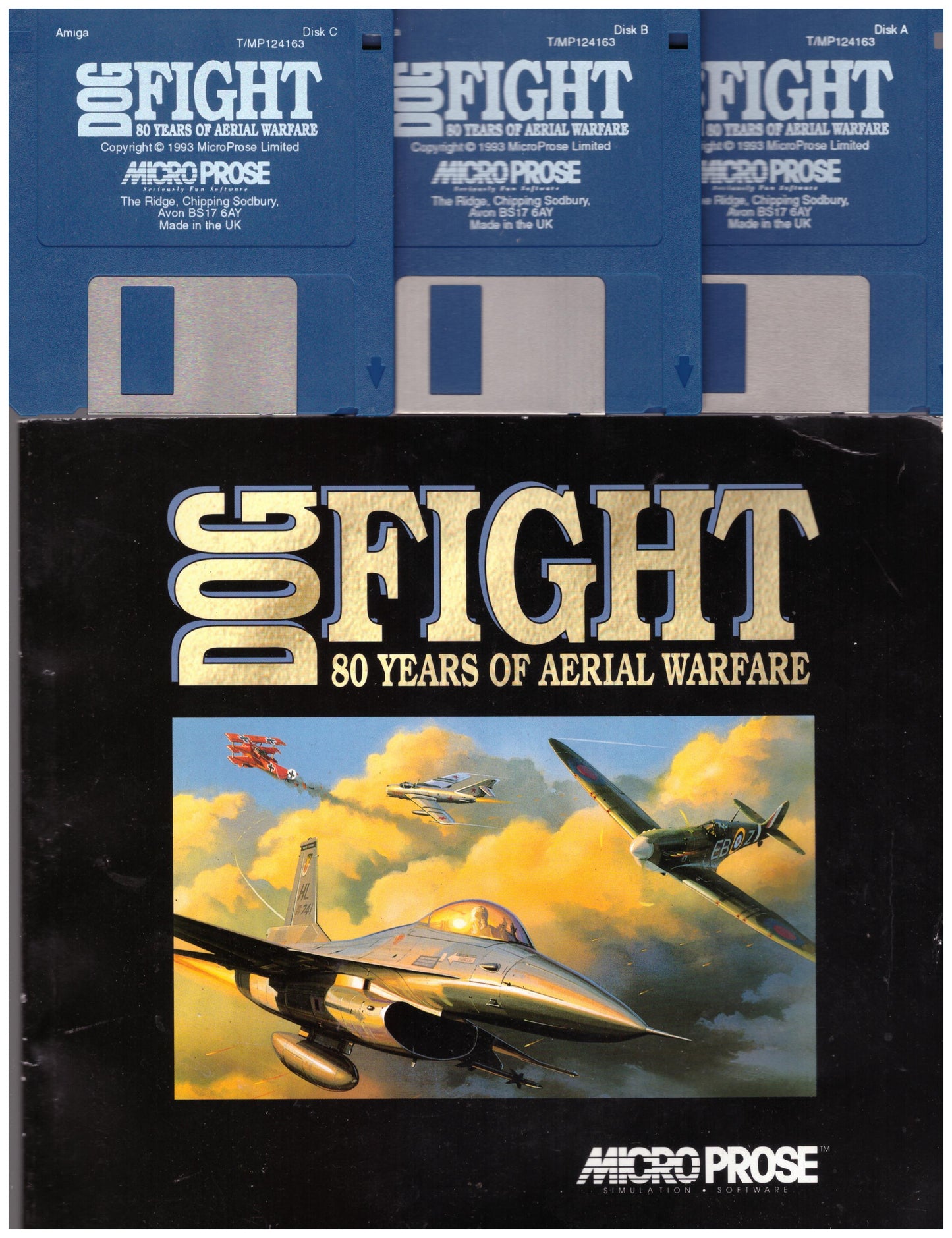 Dog Fight for Commodore Amiga from MicroProse