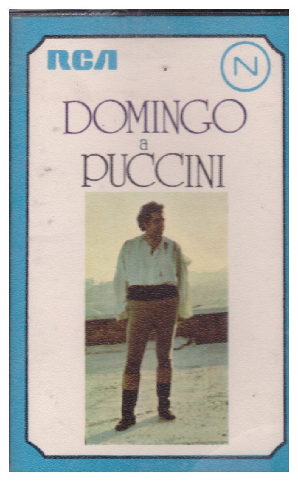 Domingo A Puccini from RCA on Cassette (TRK1 7028)