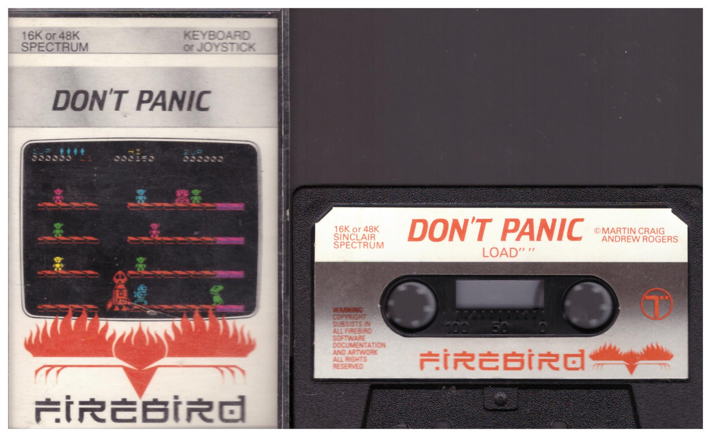 Don't Panic for ZX Spectrum from Firebird