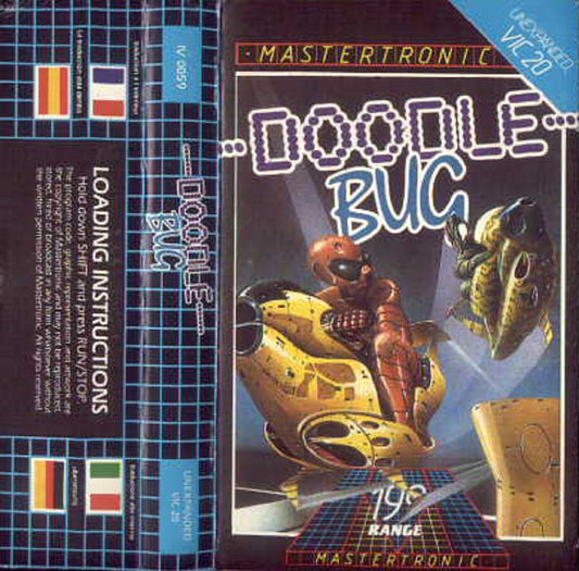 Doodle Bug for Commodore Vic 20 from Mastertronic