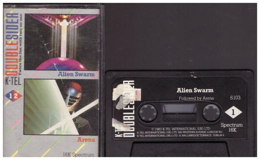 Alien Swarm/Arena for ZX Spectrum from K-Tel (6103)