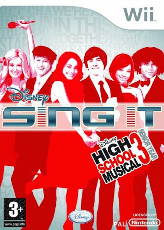 Disney Sing It: High School Musical 3 Senior Year PAL for Nintendo Wii from Disney (RVL-REYP-UKV)