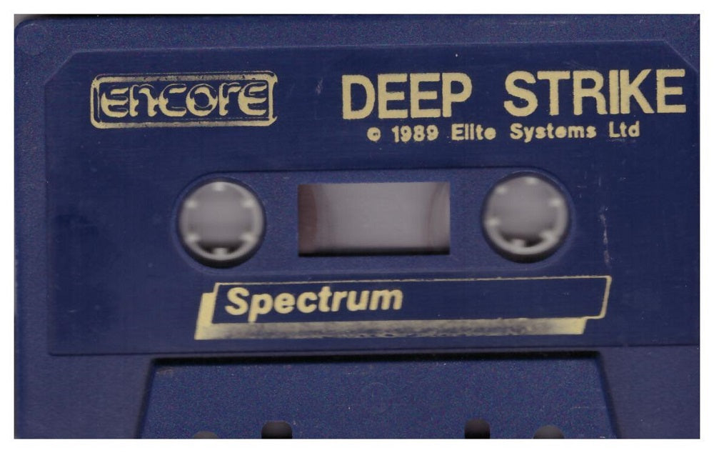 Deep Strike Tape Only for ZX Spectrum from Encore