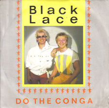 7" 45RPM Do The Conga/Hey Hey Copenhagen by Black Lace from Flair Records