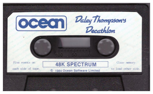 Daley Thompson's Decathlon Tape Only for ZX Spectrum from Ocean