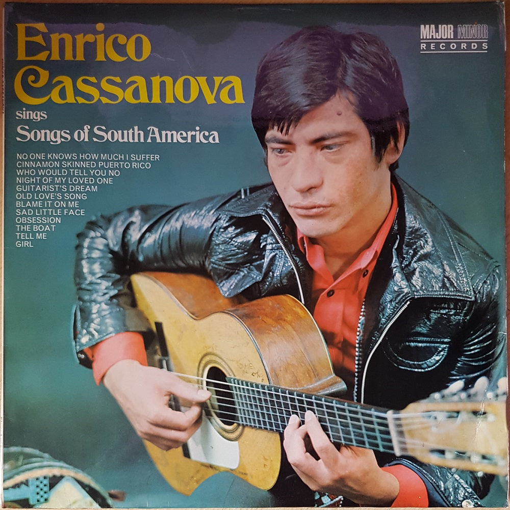 Enrico Cassanova Sings Songs Of South America from Major Minor Records (SMLP68)