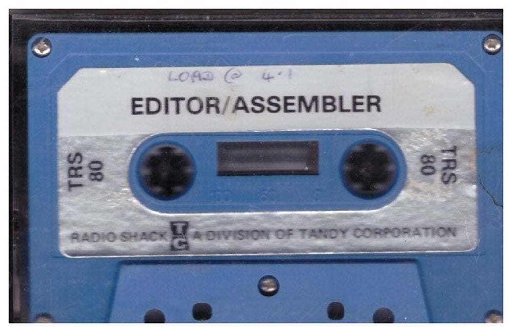 Editor/Assembler for Tandy TRS-80 from Tandy Corporation