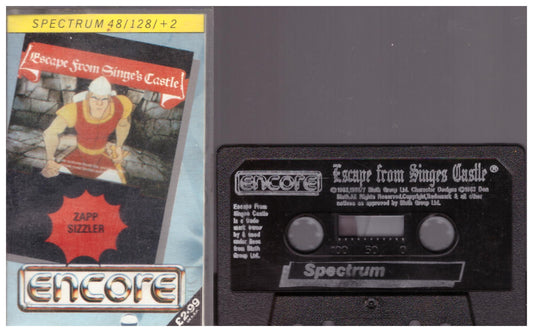 Escape From Singe's Castle for ZX Spectrum from Encore