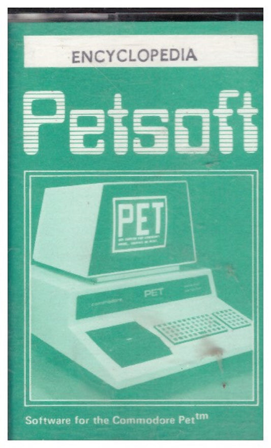 Encyclopedia for Commodore PET from Petsoft