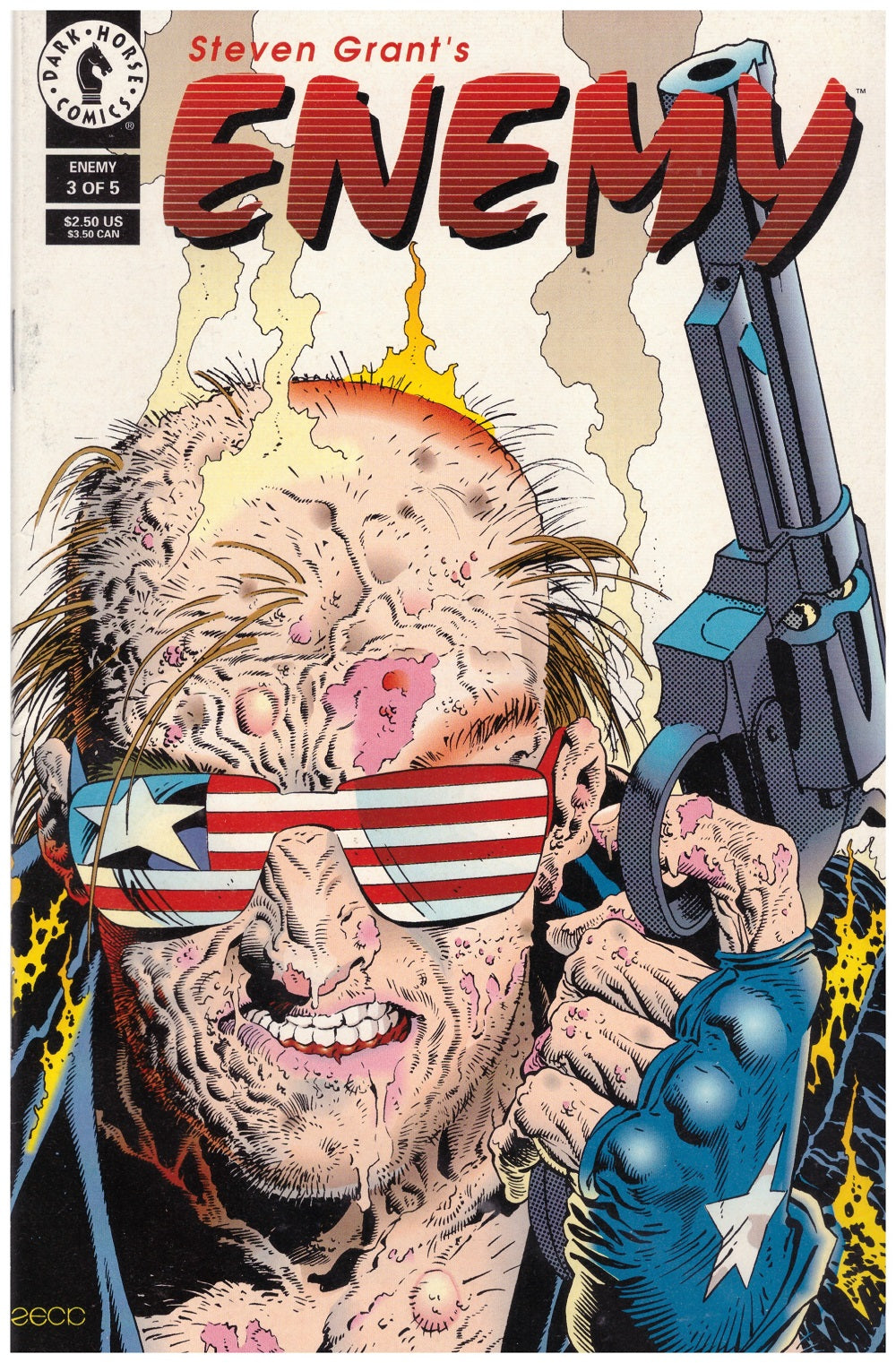 Enemy #3 July 1994 from Dark Horse Comics