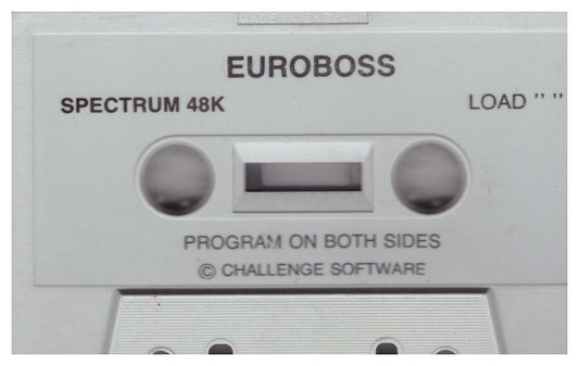 EuroBoss Tape Only for ZX Spectrum from Challenge Software