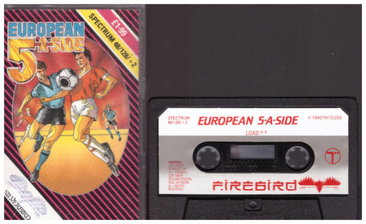 European 5-A-Side for ZX Spectrum from Silverbird