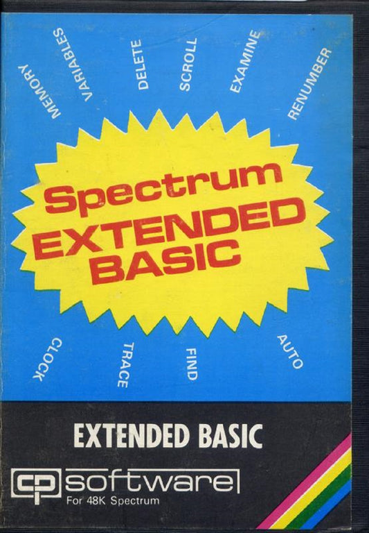 Extended Basic for ZX Spectrum from CP Software