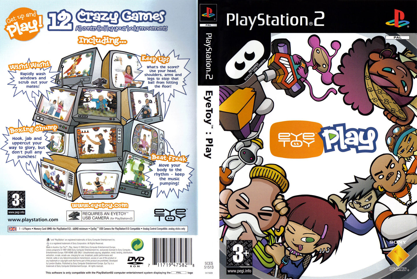 EyeToy: Play for Sony Playstation 2/PS2 from Sony-1