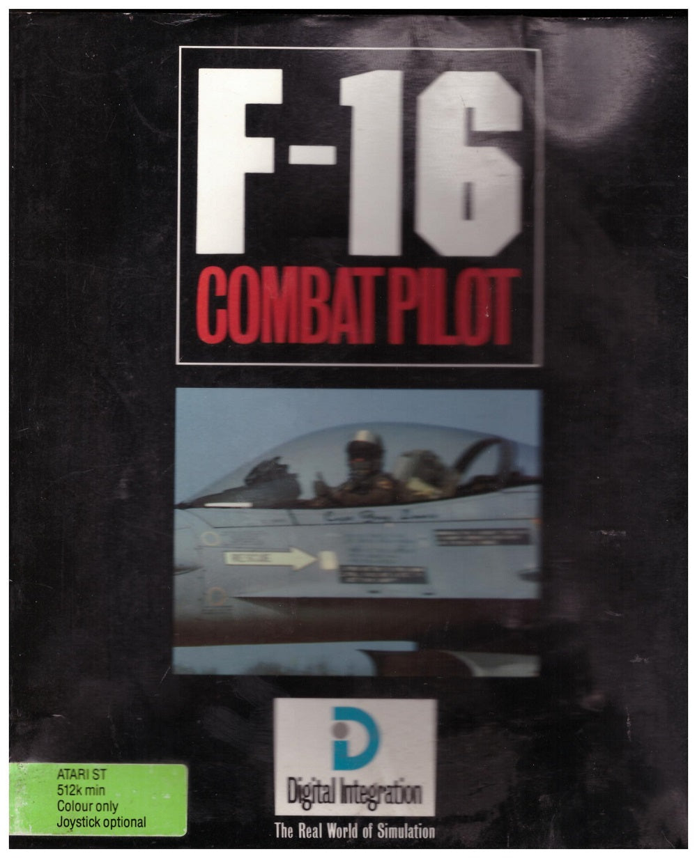 F-16 Combat Pilot for Atari ST/STE from Digital Integration