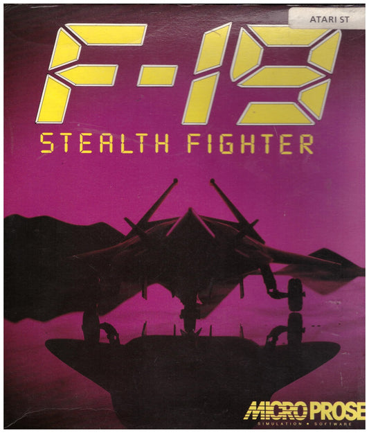 F-19 Stealth Fighter for Atari ST/STE from Microprose