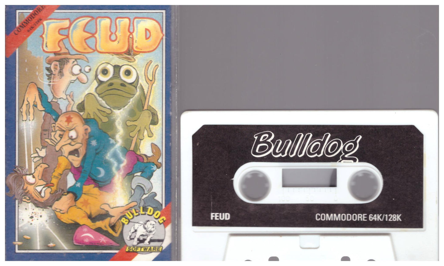 Feud for Commodore 64 by Bulldog Software (BC 0157)