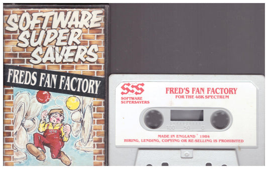 Freds Fan Factory for ZX Spectrum from Software Supersavers