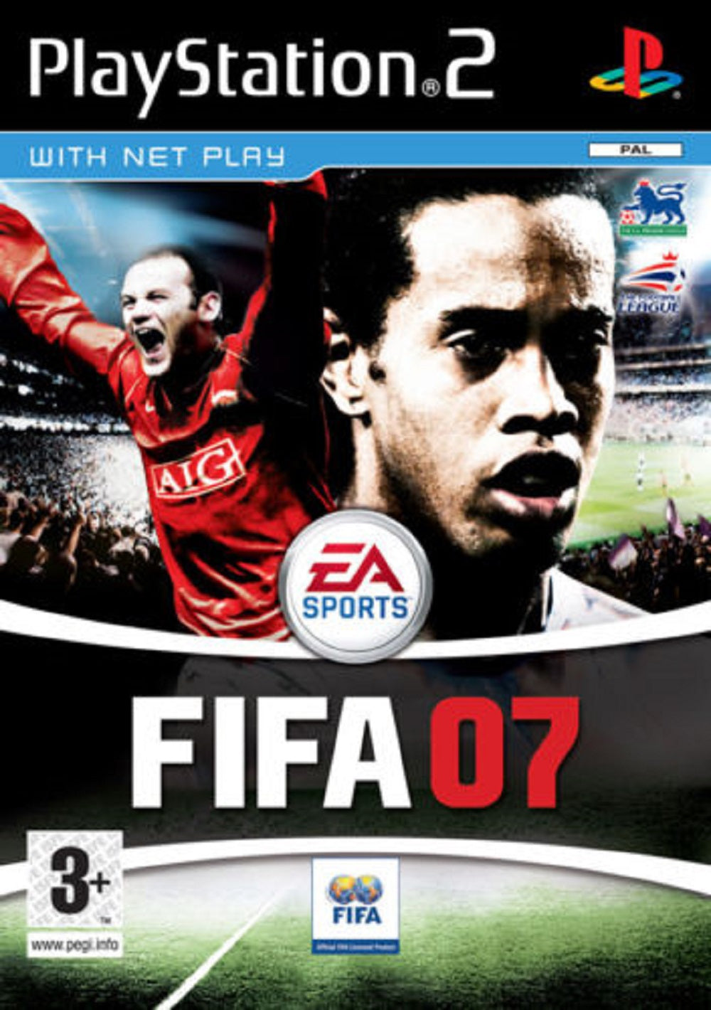 FIFA 07 PAL for Sony Playstation 2/PS2 from EA Sports (SLES 54240)