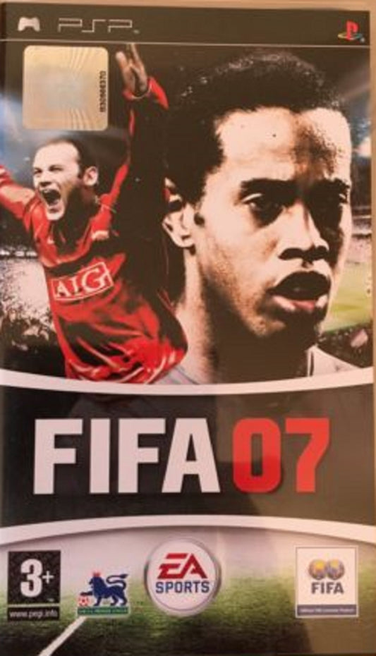 FIFA 07 PSP, FIFA 07 game on PSP, EA Sports FIFA 07 PSP, FIFA football simulation game PSP