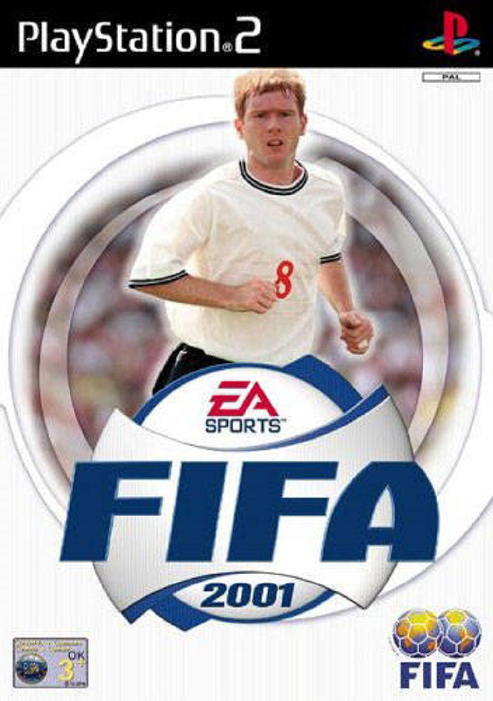 FIFA 2001 PAL for Sony Playstation 2/PS2 from EA Sports (SLES 50011)