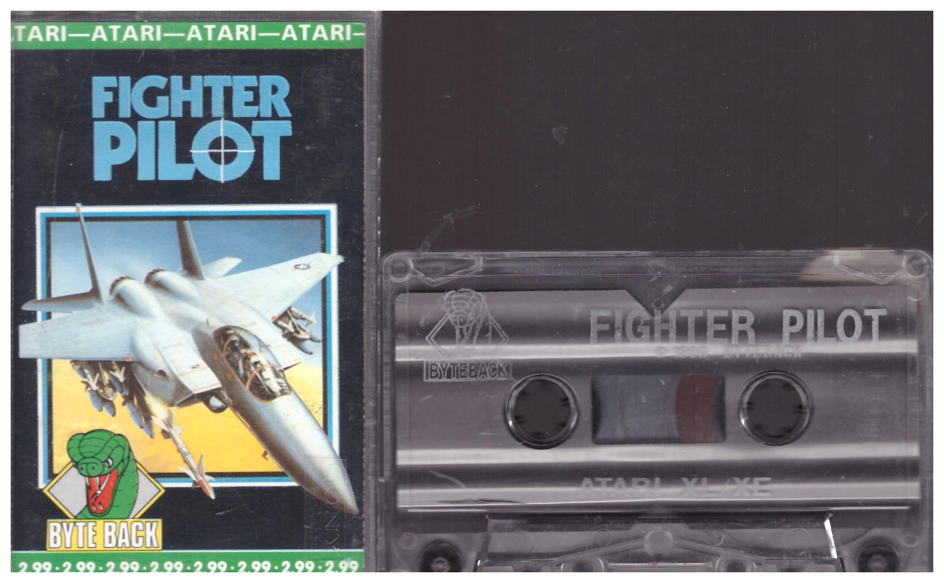 Fighter Pilot for Atari 8-Bit Computers from Byte Back