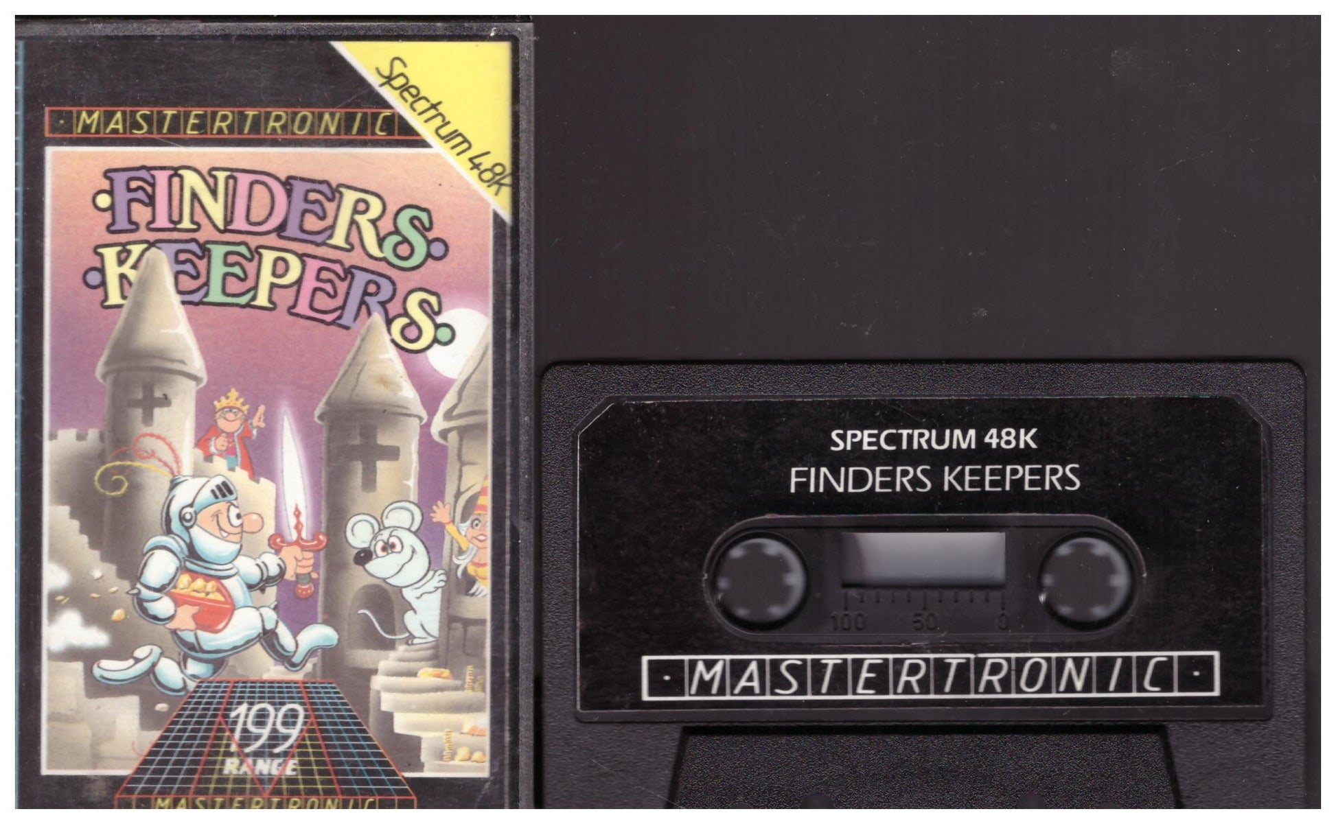 Finders Keepers for ZX Spectrum from Mastertronic (IS 0059)