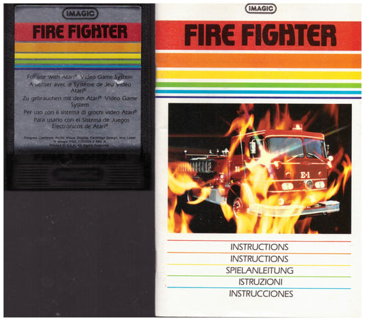 Fire Fighter for Atari 2600/VCS from Imagic