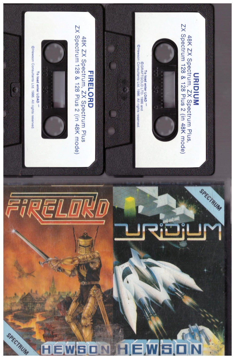 Firelord/Uridium for ZX Spectrum from Hewson