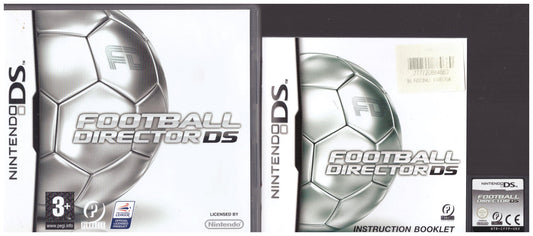 Football Director DS for Nintendo DS from Pinnacle Entertainment (NTR-CFFP-UKV)