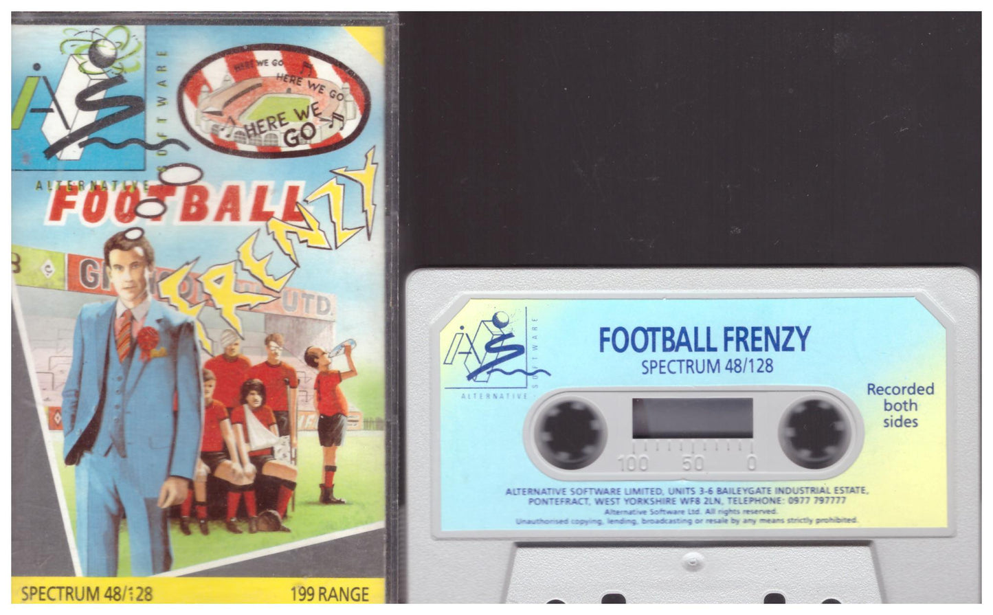 Football Frenzy for ZX Spectrum from Alternative Software (AS073)