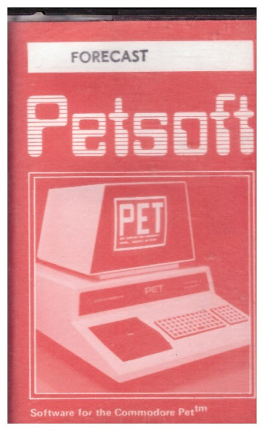 Forecast for Commodore PET from Petsoft