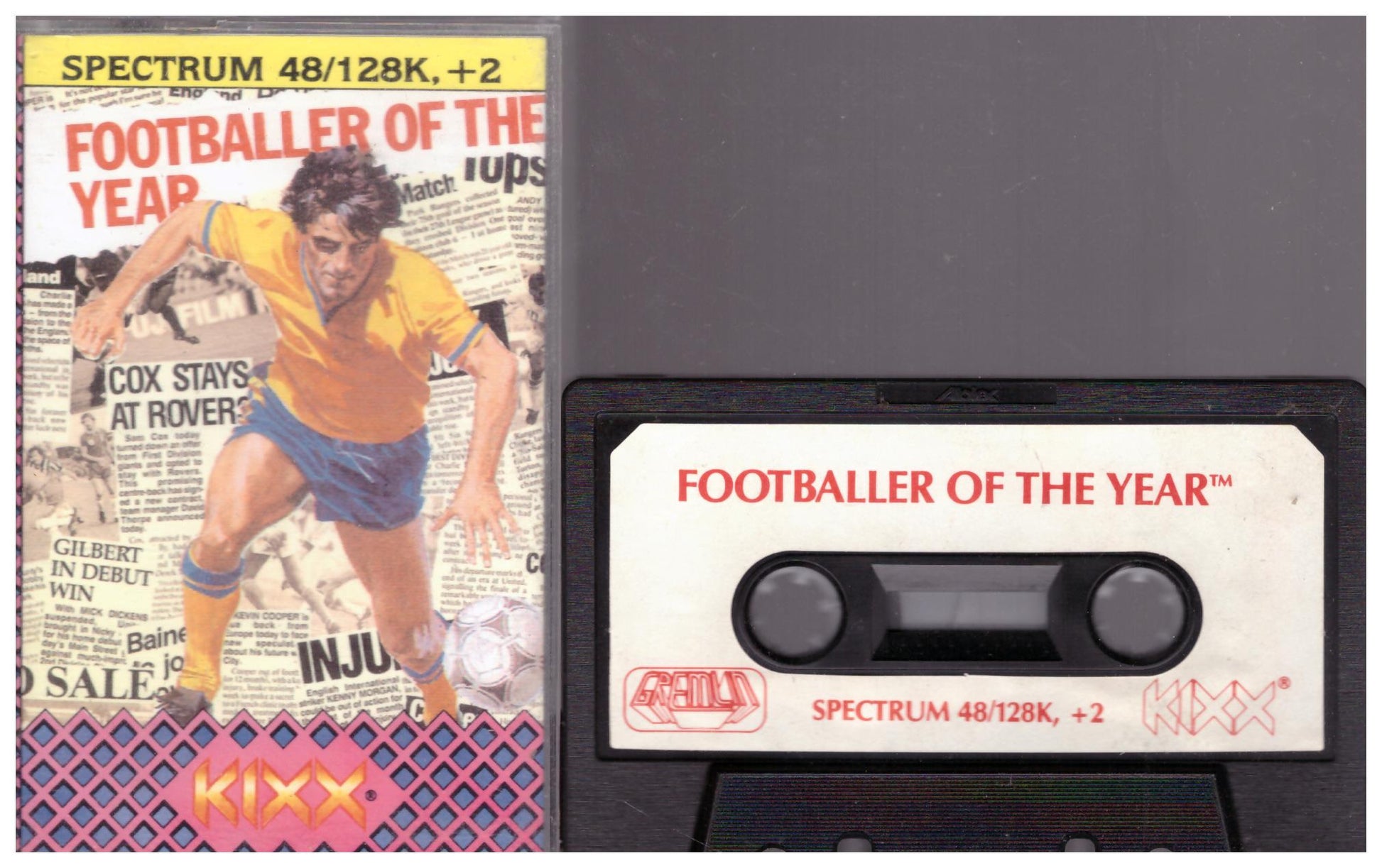 Footballer Of The Year for ZX Spectrum from Kixx